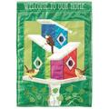 Recinto 13 x 18 in. Welcome to Our Home Burlap Printed Garden Flag RE3454550